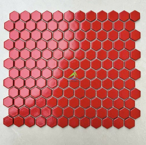 GẠCH MOSAIC GỐM SỨ LỤC GIÁC G9506