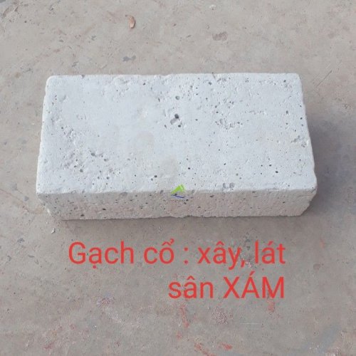 GẠCH CỔ XÂY LÁT XÁM