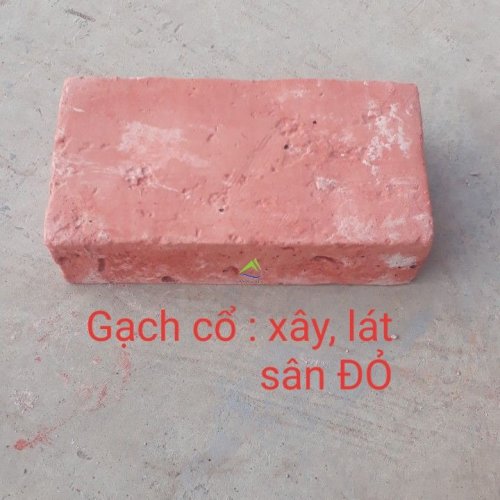 GẠCH CỔ LÁT XÂY SÂN ĐỎ