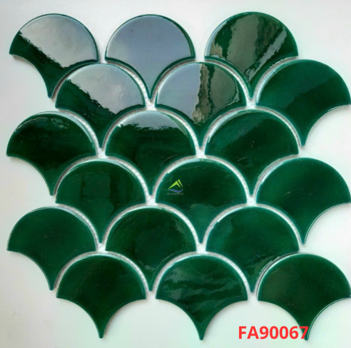 GẠCH MOSAIC VẢY CÁ FA90067