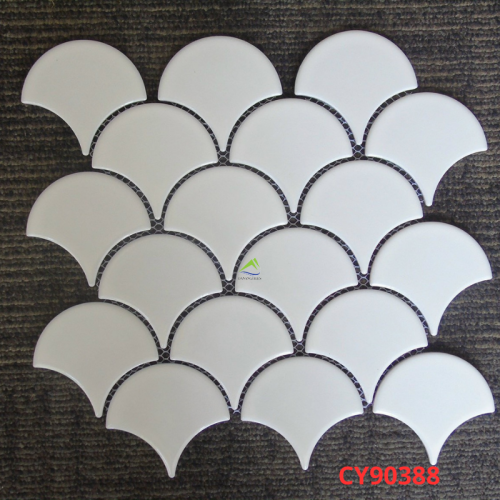 GẠCH MOSAIC VẢY CÁ CY90388