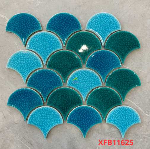 GẠCH MOSAIC VẢY CÁ XFB11625