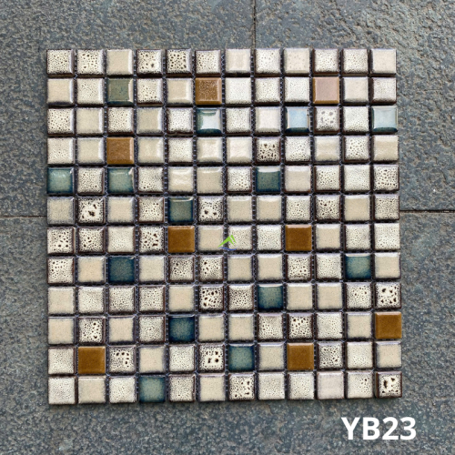 GẠCH MOSAIC GỐM SỨ VUÔNG YB23