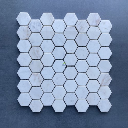 MOSAIC ĐÁ TỰ NHIÊN LỤC GIÁC