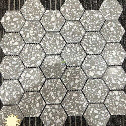 GẠCH MOSAIC GỐM SỨ LỤC GIÁC