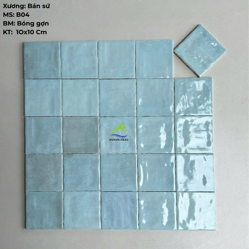 Gạch thẻ bóng gợn B04
