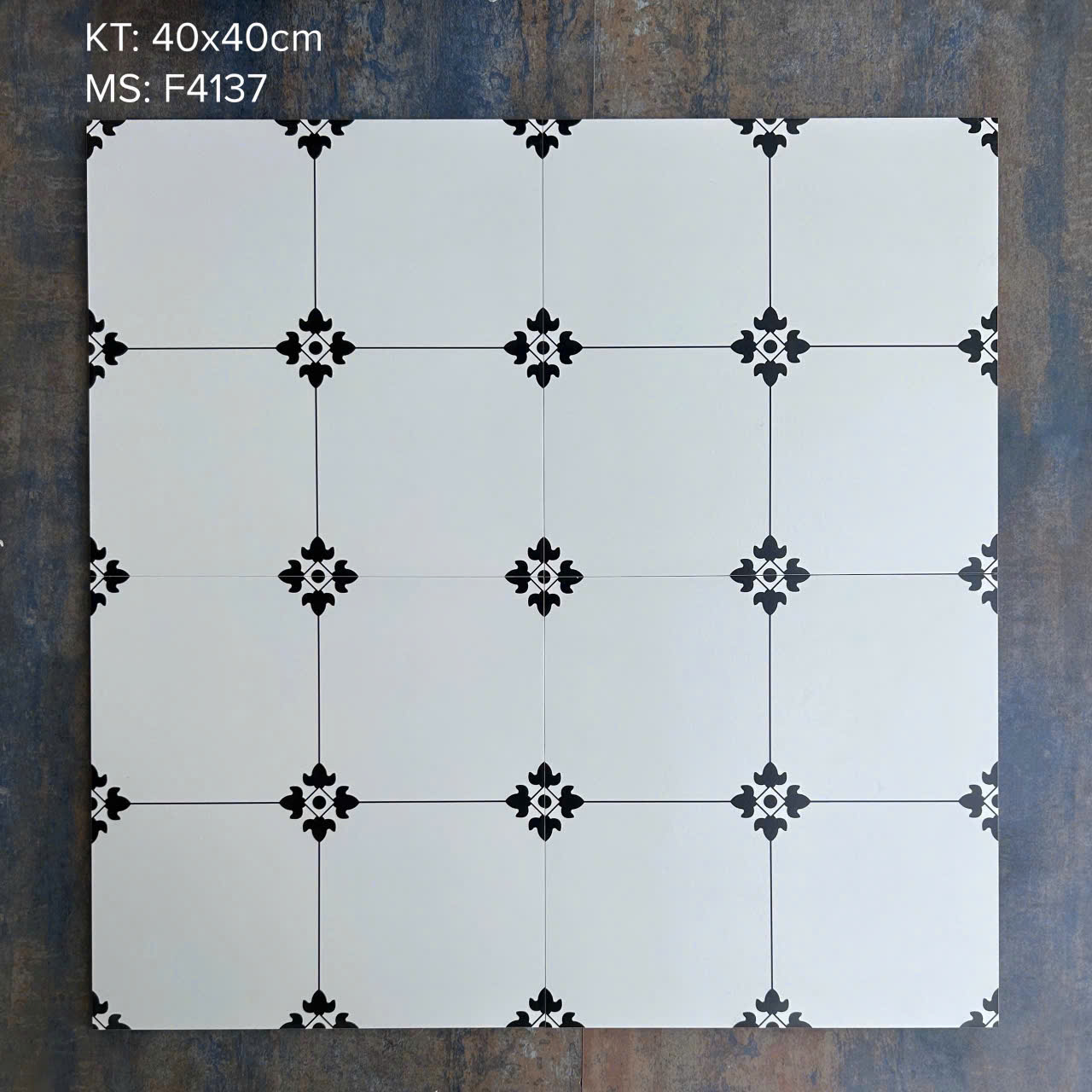 GẠCH BÔNG MEN F4137